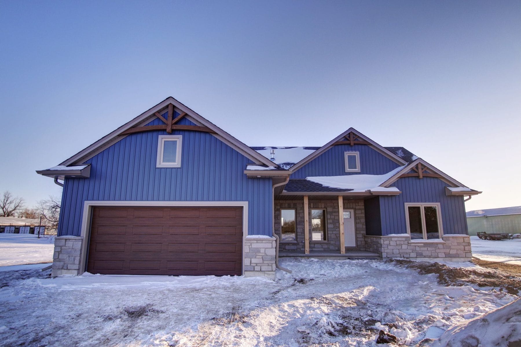 A country custom home by MP Custom Homes