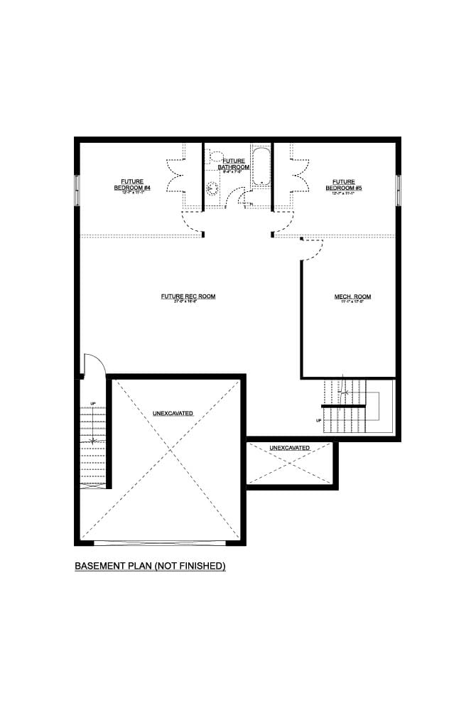The Mulberry — Basement plan