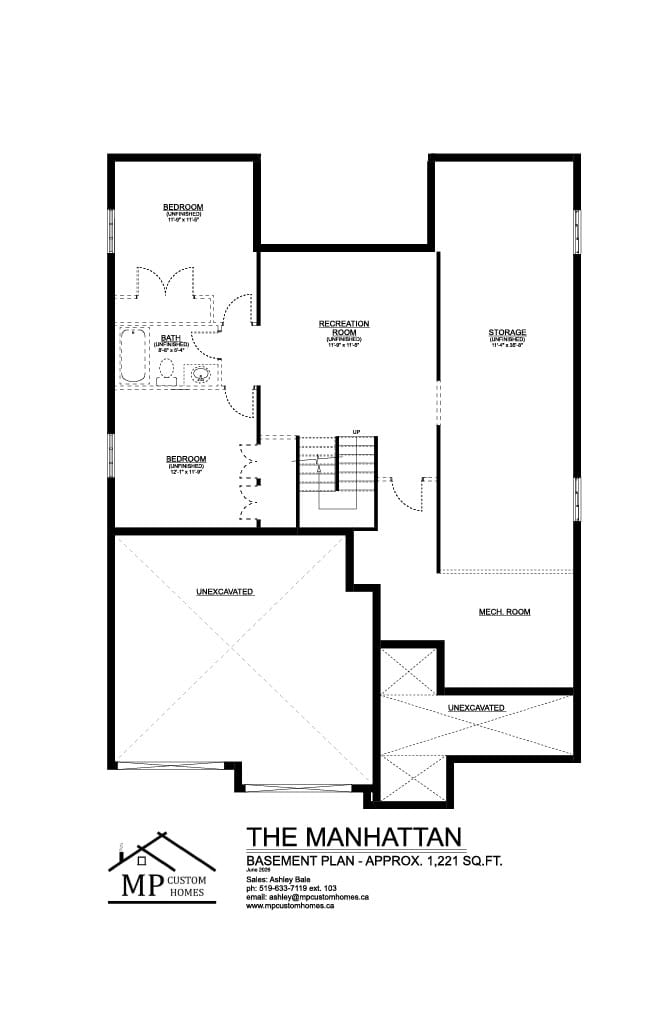 The Manhattan — Basement plan