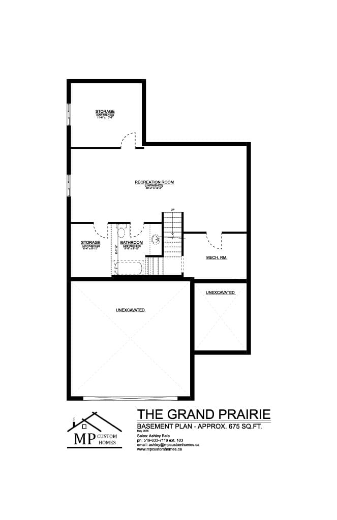 The Grand Prairie I — Basement plan