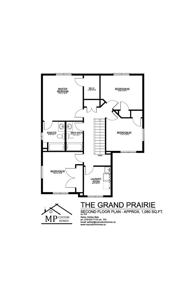 The Grand Prairie I — Second Floor plan