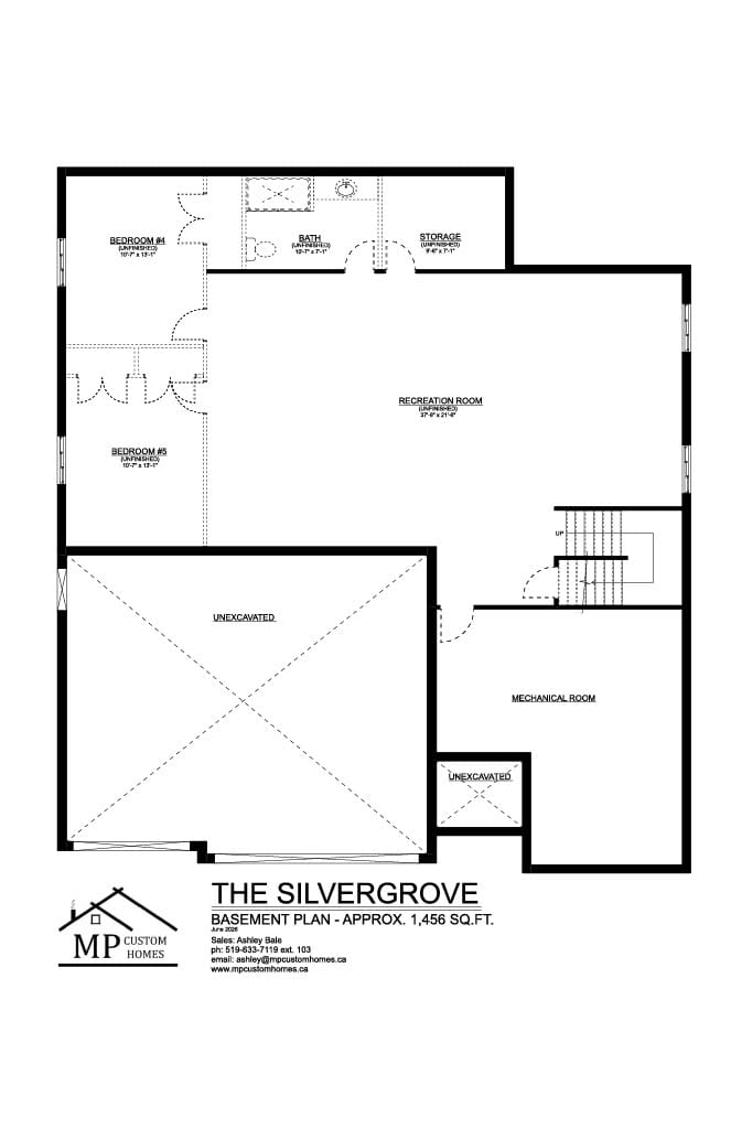 The Silvergrove — Basement plan