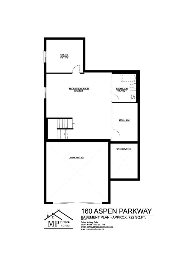 The Grand Oaks — Basement plan