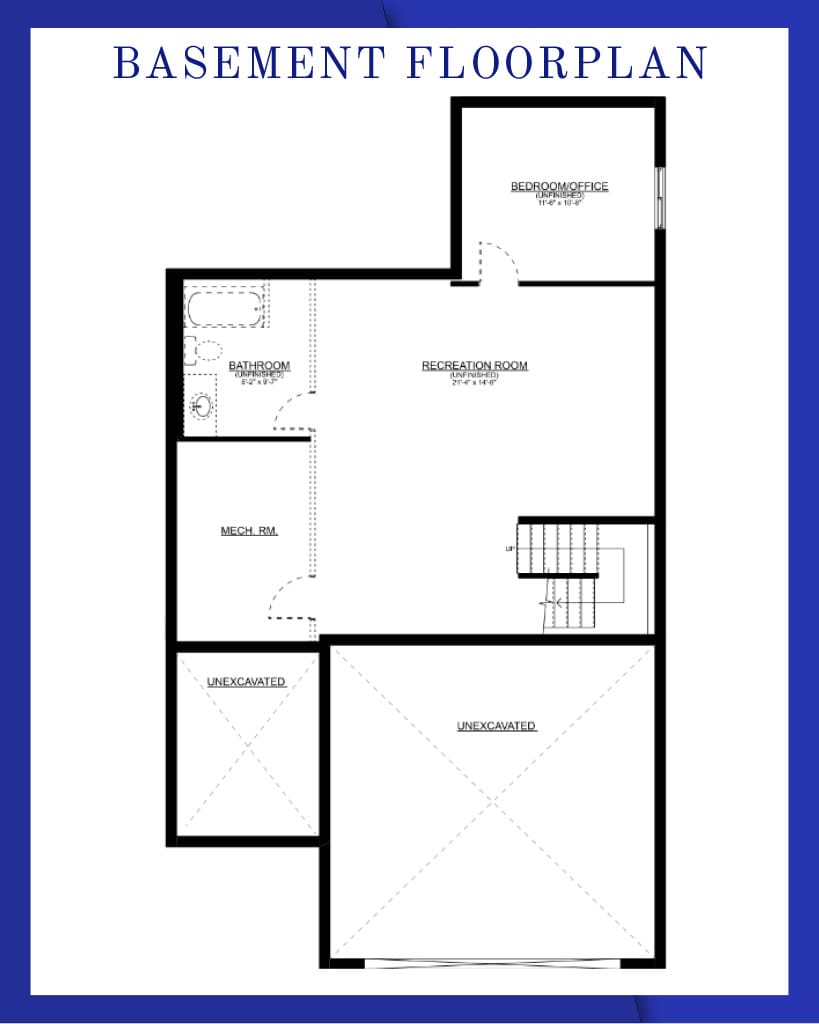 The Grand Oaks — Basement plan