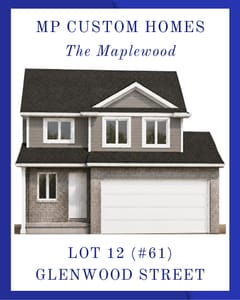 The Maplewood — Lot 12 (#61) Glenwood St.