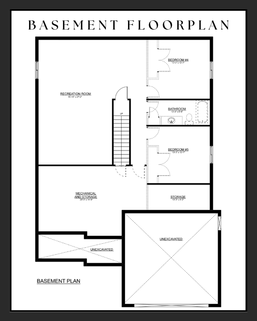 The Willow II — Basement plan