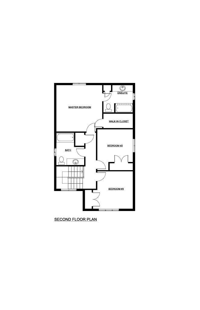 The Lexington — Second Floor plan